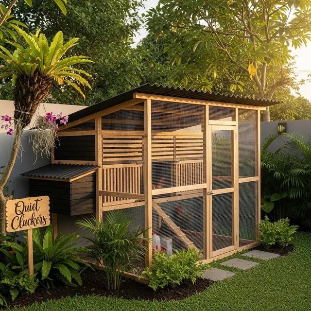 9 Inspirasi Kandang Ayam Estetik Tidak Mengganggu Tetangga