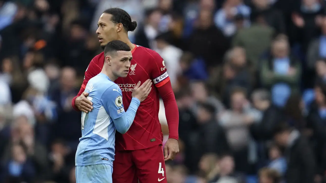 Foto: Ragam Ekspresi Saat Duel Sengit Antara Manchester City Kontra Liverpool di Liga Inggris