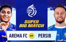 Saksikan Siaran Langsung Super Big Match BRI Liga 1 Arema Vs Persib