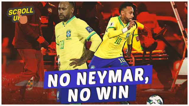 Berita video, scroll up kali ini membahas pemain Brasil, Neymar yang alami cedera pada pertandingan Brasil vs Urugay di Kualifikasi Piala Dunia 2026.