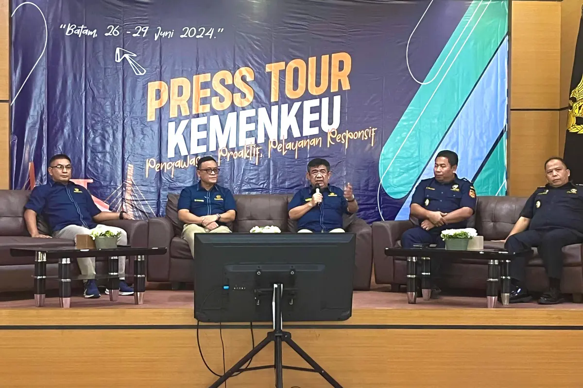 Press tour Kementerian Keuangan (Kemenkeu), Rabu (26/6/2024). (Foto: Liputan6.com/Pipit I.R)