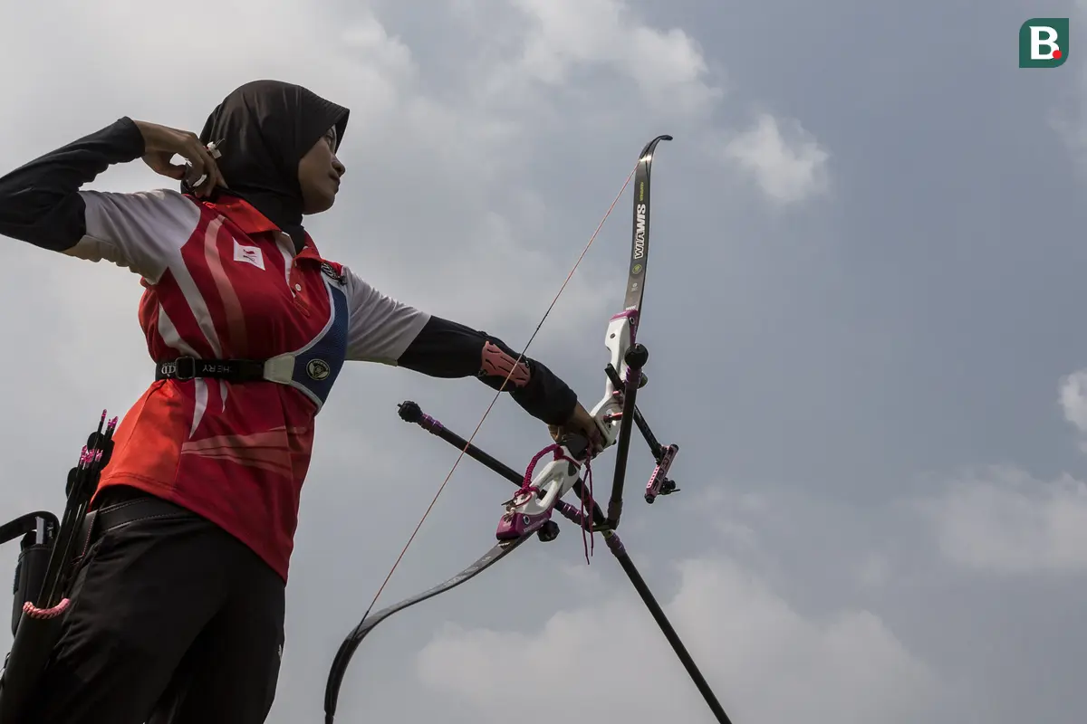 Latihan Panahan Asian Games