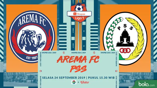 Arema FC Vs PSS Sleman