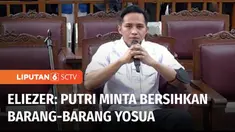 Sidang kasus pembunuhan berencana Brigadir Yosua kembali digelar. Eliezer yang dihadirkan sebagai saksi mengaku diperintahkan Putri Candrawathi untuk membersihkan barang-barang milik Yosua karena sempat dipegang dan diperiksa oleh Ferdy Sambo.