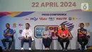 Teknologi tersebut berupa perangkat kamera untuk mengecek posisi bola yang jatuh. Penggunaan teknologi video challenge mendapat naungan dari Asian Volleyball Confederation (AVC). (Liputan6.com/Helmi Fithriansyah)