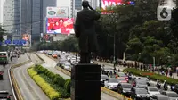 Pemprov DKI Jakarta juga akan menerapkan rekayasa lalu lintas dengan melakukan buka tutup jalan di area-area kegiatan (venue) KTT ASEAN seperti, hotel dan tempat pertemuan tingkat tinggi. (Liputan6.com/Johan Tallo)