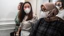 Anggiat Pasaribu saat akan bertemu dengan Anggota Komisi III DPR RI Arteria Dahlan di Fraksi PDI Perjuangan, Komplek Parlemen, Jakarta, Kamis (25/11/2021). Anggiat Pasaribu meminta maaf kepada Arteria Dahlan dan Ibunda terhadap insiden cekcok yang terjadi di bandara. (Liputan6.com/Johan Tallo)