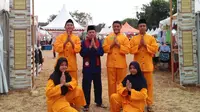 Sanggar Pencak Silat Troktok Kijang Putih Limo (dok.Liputan6.com/Devita Nur Azizah)