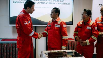 Bahlil Resmikan Proyek Gas Kaltim, Produksi Tembus 750 MMSCFD