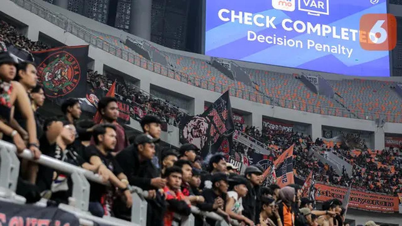 Persija Vs Persita Catat Rekor Jumlah Penonton Terbanyak di BRI Liga 1 2024/2025