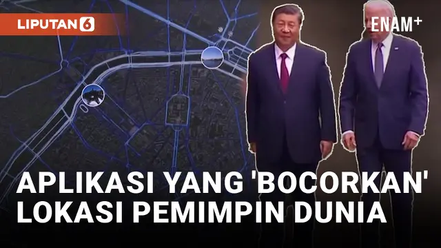 VIDEO: Gawat! Rahasia Lokasi Joe Biden dan Pemimpin Dunia Bocor karena Aplikasi Ini