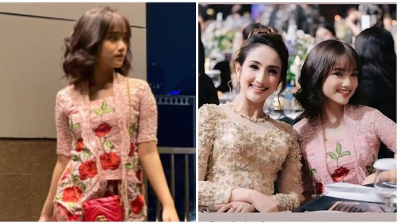 Diundang ke Acara Bisnis Kosmetik, Ini 6 Potret Fuji Pakai Kebaya