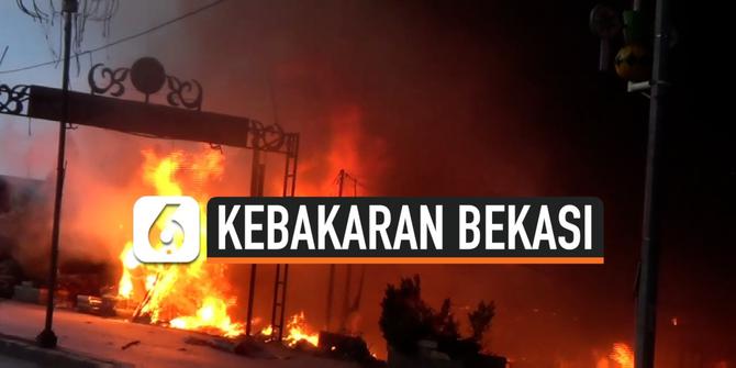 VIDEO: Kebakaran Lapak Kayu dan Rumah
