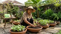Cara Menanam Bayam di Pot Dangkal Bagi Pemula agar Cepat Panen, Daunnya Lebat, dan Anti Gagal