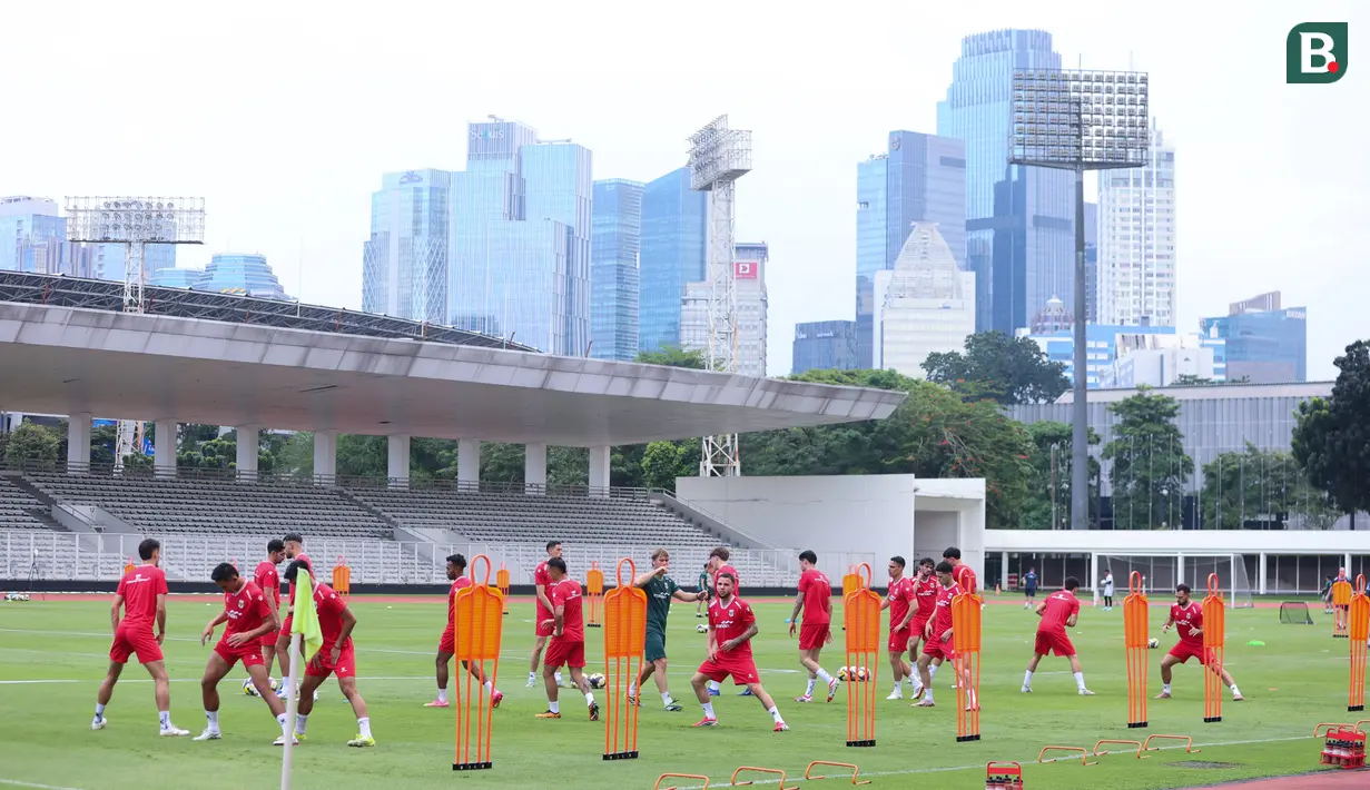 Timnas Indonesia akan bertemu Bulgaria di Stadion Utama Gelora Bung Karno pada 30 Maret 2026. (Bola.com/M Iqbal Ichsan)