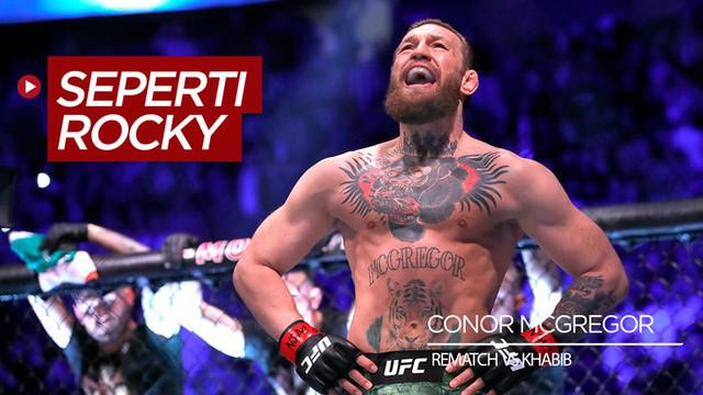 Berita video petarung MMA, Conor McGregor, menanggapi soal rematch dengan Khabib Nurmagomedov setelah meraih kemenangan atas Donald 'Cowboy' Cerrone di UFC 246.