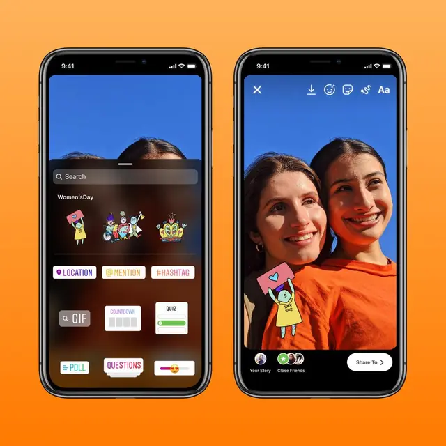 Ilustrasi kreatif di Instagram