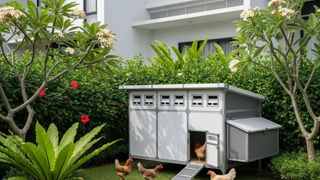 Kandang Prefab Plastik atau Aluminium