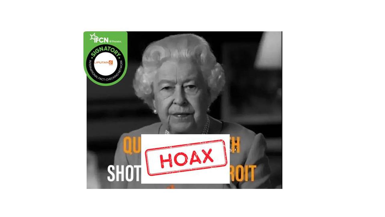 Cek Fakta Ratu Elizabeth II tewas karena ditembak mati