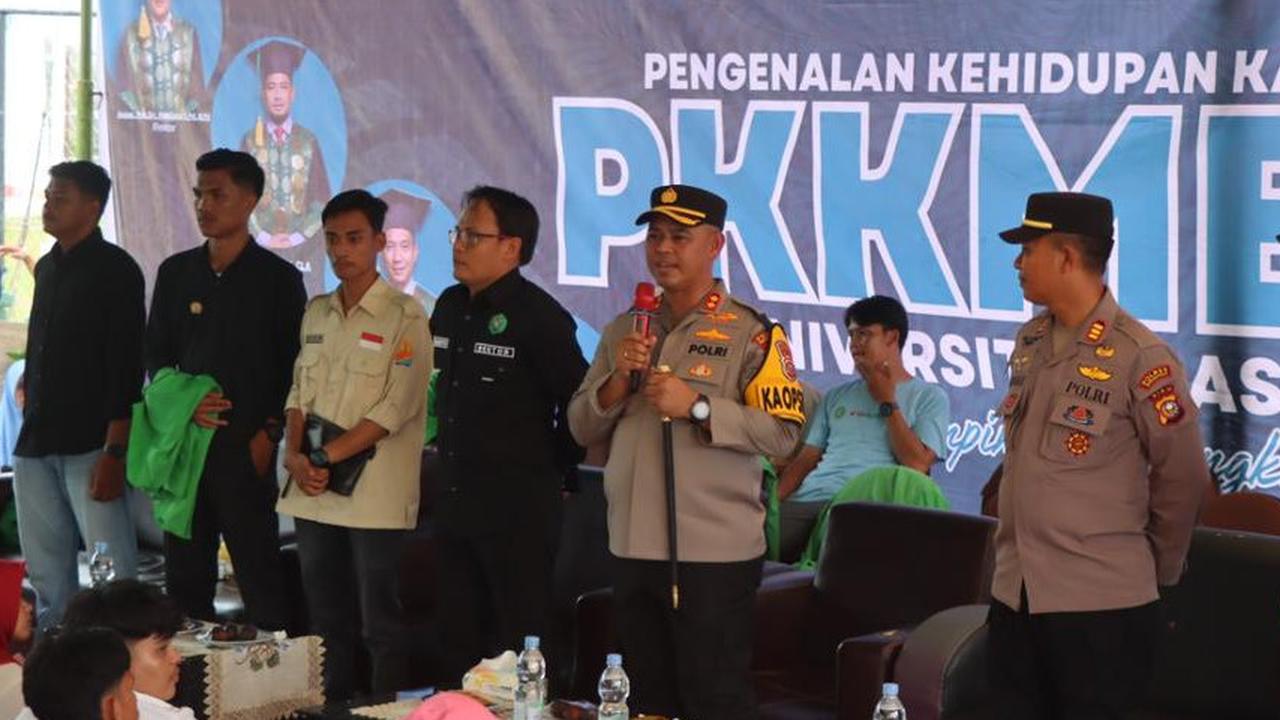 Kapolres Rohul di Acara Cooling System Pilkada Damai