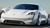 Mobil listrik Porsche Mission E jadi salah satu tren mobil listrik 2018  (porsche USA)