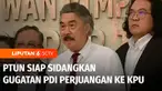 Pengadilan Tata Usaha Negara Jakarta, siap menyidangkan gugatan PDI Perjuangan terkait perbuatan dugaan melawan hukum yang dilakukan Komisi Pemilihan Umum saat Pilpres 2024.