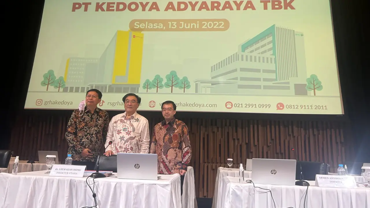 Paparan publik PT Kedoya Adyaraya Tbk (RSGK), Selasa (13/6/2023). (Foto: Liputan6.com/Elga N)
