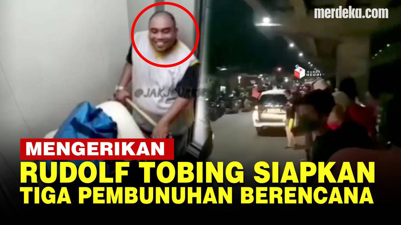VIDEO: Rudolf Tobing Ternyata Siapkan Tiga Pembunuhan Berencana, ini Targetnya