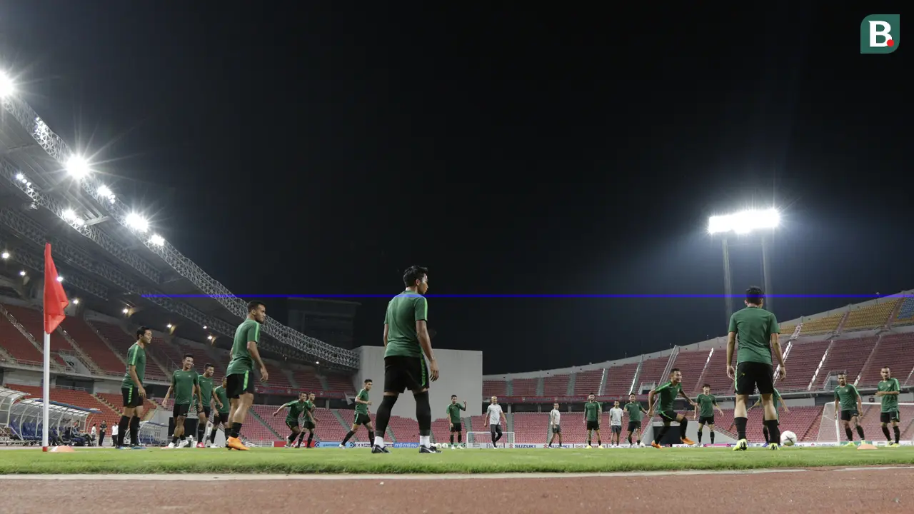 Latihan Timnas Indonesia