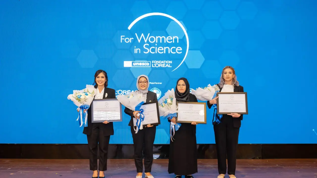 4 Perempuan Peneliti Indonesia Raih Penghargaan L’Oréal-UNESCO For Women in Science 2023