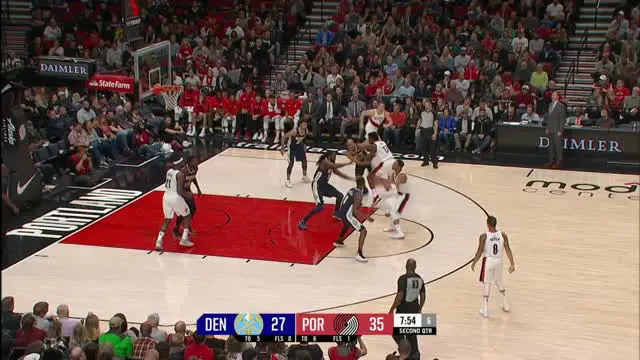 VIDEO: Game Recap NBA 2017-2018, Blazers 99 Vs Nuggets 82