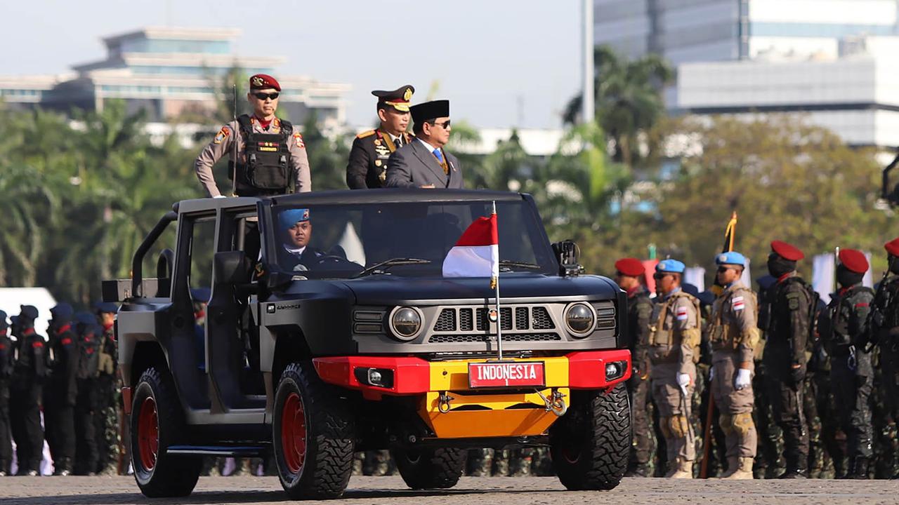 FOTO: HUT ke-79 Bhayangkara, Presiden Prabowo Serukan Polri Lebih Dekat ke Rakyat, Polri Pamer Teknologi Masa Depan