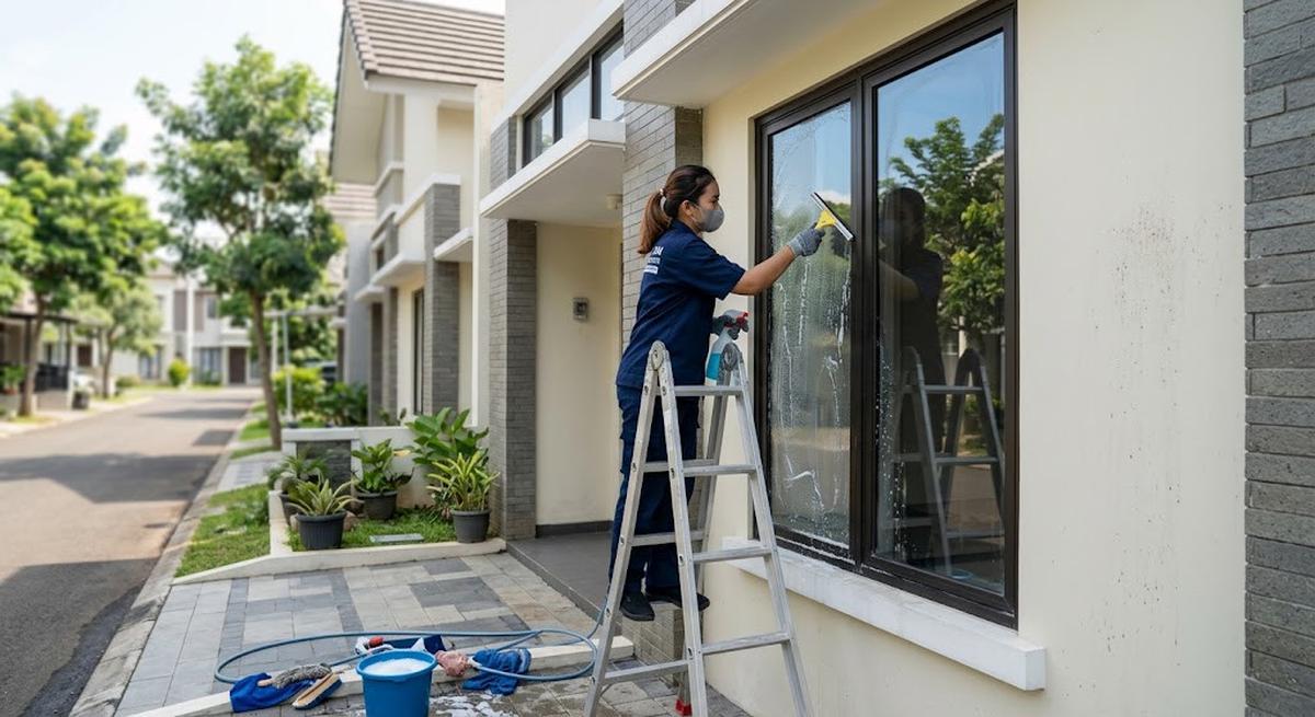 9 Cara Membersihkan Fasad Rumah dari Debu Jalan agar Tampilan Rumah Tetap Cerah dan Terawat