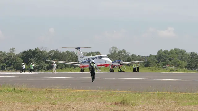 Mulus Uji Coba Pendaratan Pertama, BIJB Kertajati Siap Beroperasi