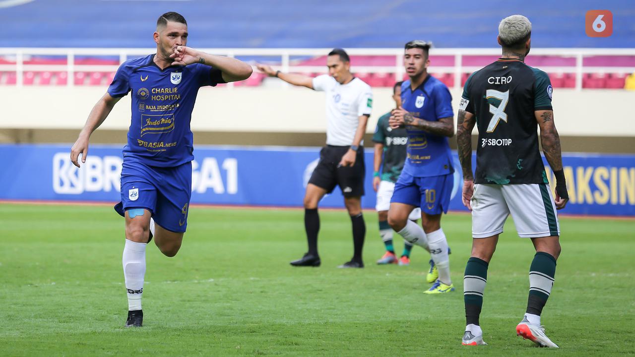 Foto: Ambyar, Tiga Poin PSIS Semarang Sirna oleh Gol Dimas Drajad di Penghujung Laga dalam Pekan ke-12 BRI Liga 1