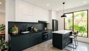 9 Cara Membuat Dapur Gelap Terlihat Lebih Modern, Manfaatkan Warna dan Material