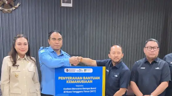 Taspen Hadir di Tengah Duka, Salurkan Bantuan untuk Korban Gempa NTT