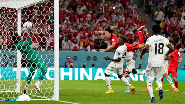 Ghana Kalahkan Korea Selatan di Piala Dunia 2022