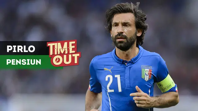 Gelandang asal Italia yang kini bermain di New York City FC, Andrea Pirlo, secara resmi mengumumkan pengunduran dirinya dari sepak bola.