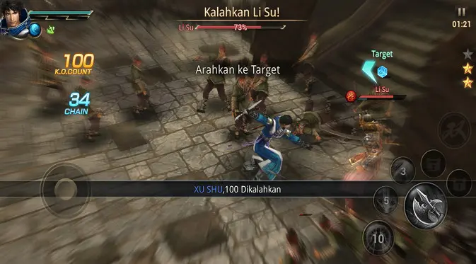 Oppo A83 screenshot gim Dynasty Unleashed (2). Dok: Tommy Kurnia