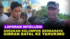 Pangdam Cendrawasih Mayjen TNI Amrin Ibrahim menjelaskan batalnya keberangkatan Wapres Gibran Rakabuming ke Yahukimo, Papua, Rabu (14/1).