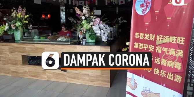 VIDEO: Dampak Corona, Pemilik Restoran China di Kuta Terancam Tutup