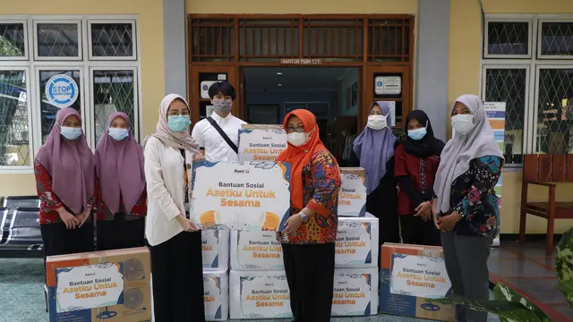 Panti Sosial Terdampak Pandemi, AsetKu Berikan Bantuan Sosial 