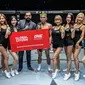 Petchdam Petchyindee Academy meraih gelar juara kelas terbang kickboxing ONE Championship dengan mengalahkan Elias Mahmoudi. (Dok ONE Championship)