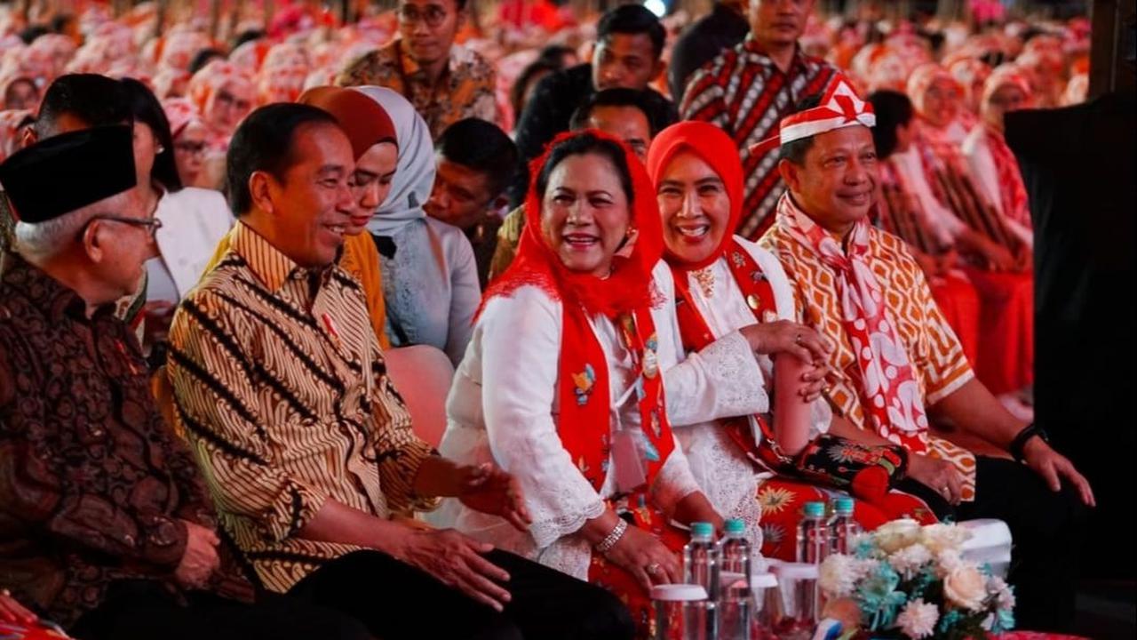 Tri menyampaikan, Ibu Negara mempunyai pengalaman menjadi kader PKK dengan suka dukanya<br>