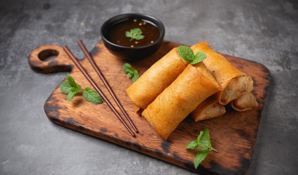 Resep Lumpia Goreng Rebung Ayam