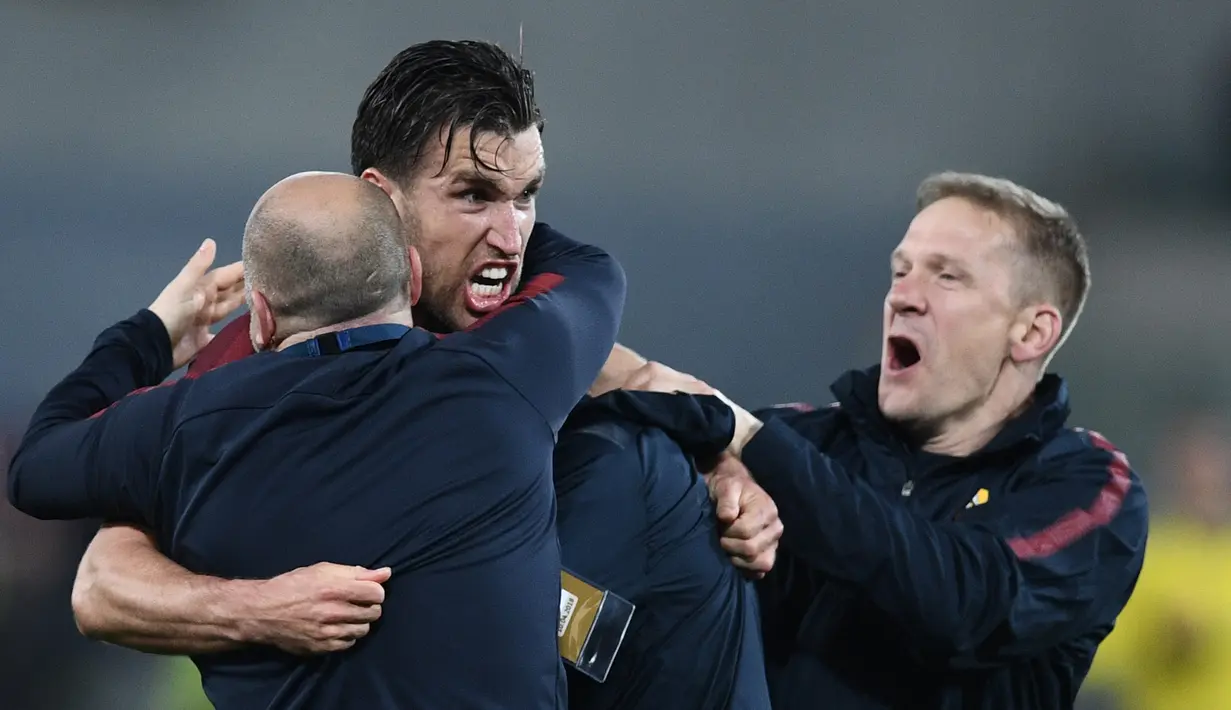 Kevin Strootman (Genoa). Gelandang asal Belanda yang sempat bergabung dengan AS Roma ini kembali ke Italia bersama Genoa dengan status pinjaman dari klub Prancis yang ditukangi Andre Villas-Boas, Marseille. (AFP/Filippo Monteforte)