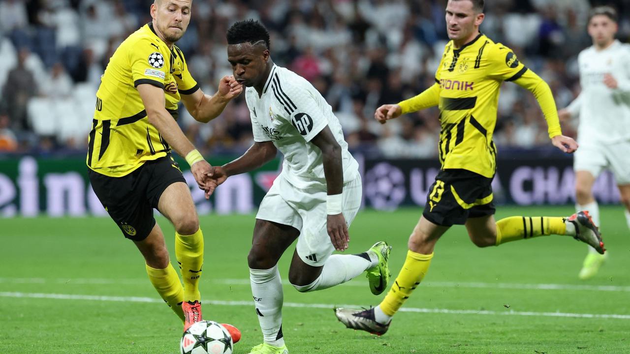 Aksi Spektakuler Vinicius Jr Antar Real Madrid Hancurkan Borussia Dortmund