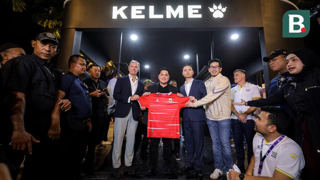 Foto: Timnas Indonesia Rilis Jersey Baru Bersama Aparel Kelme, Usung Warna dan Perpaduan Budaya Nusantara