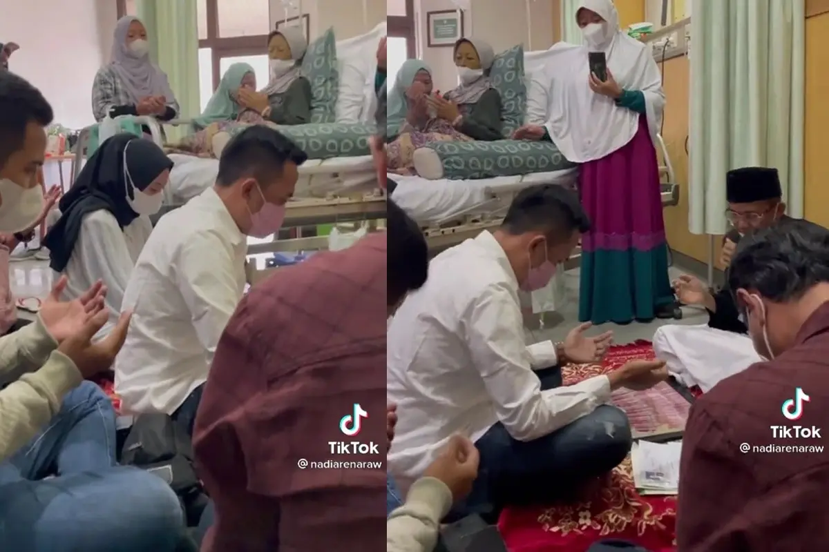 Gelar Akad Nikah Jelang Ibu Meninggal